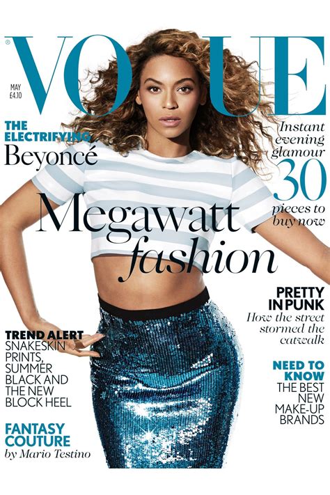 Beyonce Vogue UK Cover - Official May 2013 Issue Cover | British Vogue | British Vogue