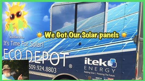 🌞 Shuttle Bus Conversion - We Got Our Solar Panels 🌞 Ep35 | Bus ...