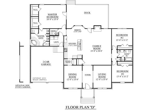 2000 Sq Ft Ranch Floor Plans - floorplans.click