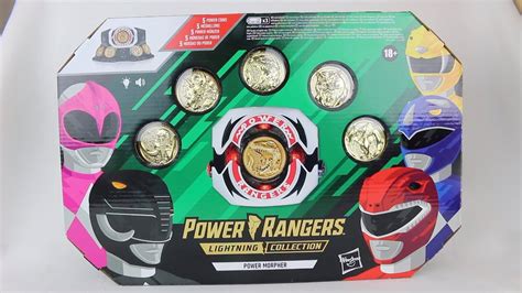 Mighty Morphin Power Rangers Legacy Green And White Ranger Morpher 2 ...