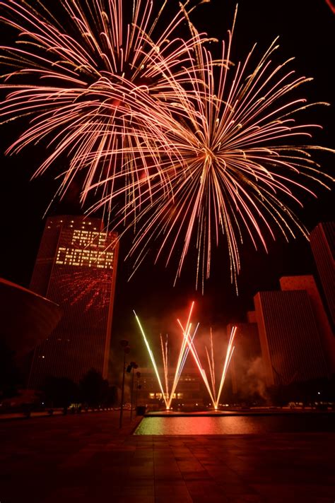 Empire State Plaza Fireworks show, 2014 – Chuck The Writer