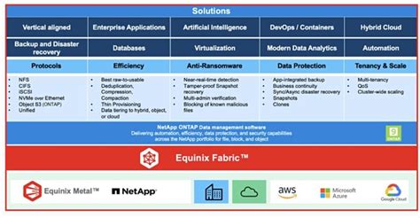 NetApp and Equinix deliver bare metal storage as a service – Blocks and ...