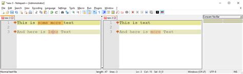 Install Notepad++ Compare plugin - Maytham Fahmi