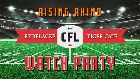 Ottawa Redblacks vs Hamilton Tigercats LIVE REACTION, Watch Party, and Play by Play - YouTube