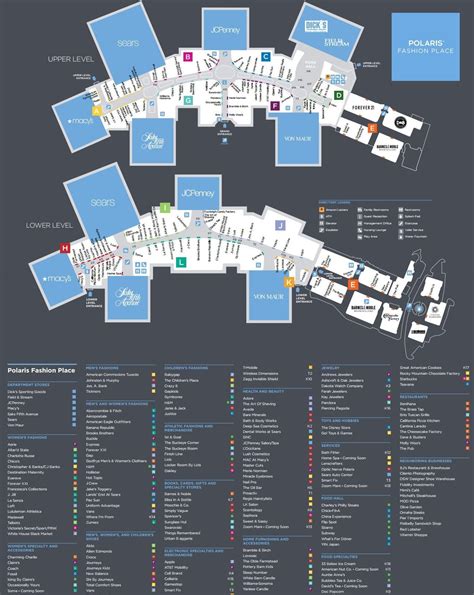 Polaris Fashion Place shopping plan | Sektkellerei