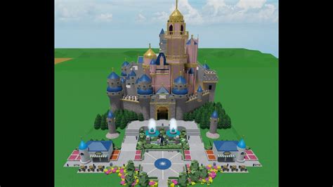 Building The Disneyland Castle!! - Part 2 | Theme Park Tycoon 2 | TPT2 ...