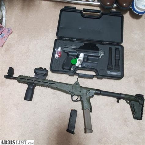 ARMSLIST - For Sale: Kel-tec sub 2000 9mm rifle red dot etc.