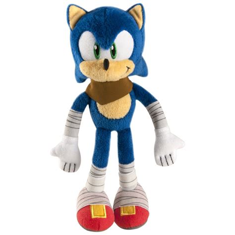 Sonic The Hedgehog Sonic Boom Sonic 8 Plush Mouth Closed TOMY, Inc. - ToyWiz