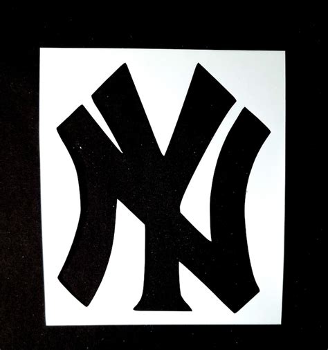 New York Yankees Stencil - Etsy