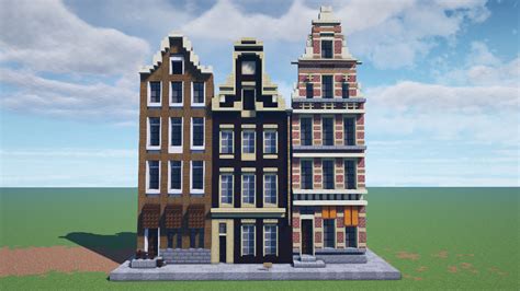 Some townhouses I made a while ago : Minecraft in 2021 | Minecraft city ...