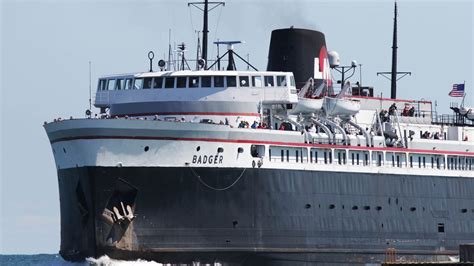 Lake Michigan car ferry SS Badger delays season amid coronavirus