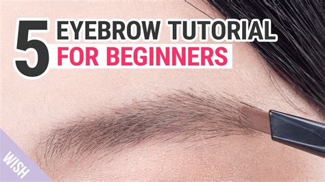 Eyebrow Shaping Tutorial for Beginners | Wishtrend TV - YouTube