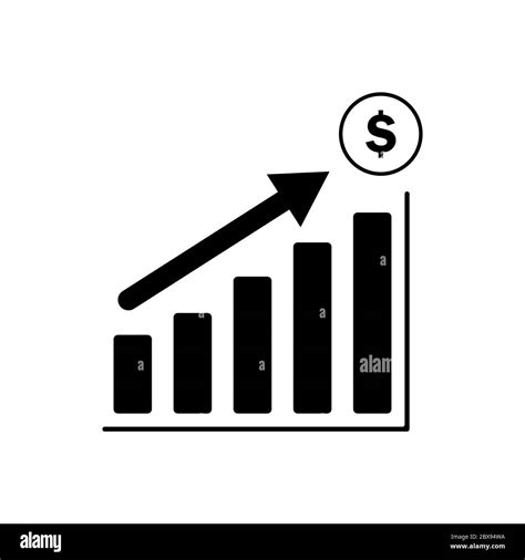 Growing economic symbol. Design template vector Stock Vector Image & Art - Alamy