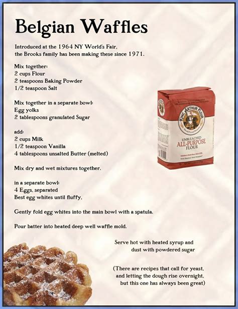 Waffle recipes, Waffle maker recipes, Easy belgian waffle recipe