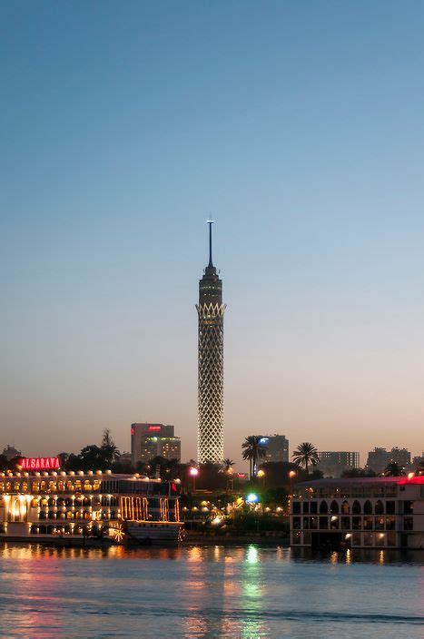 El Borg Tower at Dusk, Gezira, Cairo (Egypt) | Petr Svarc Images ...