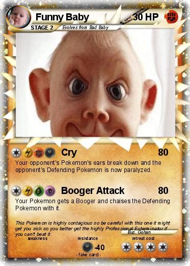 Pokémon Funny Baby 4 4 - Cry - My Pokemon Card