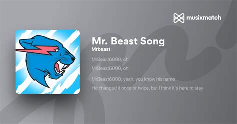 Mrbeast - Mr. Beast Song lyrics | Musixmatch