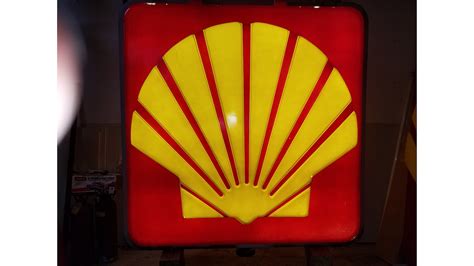 Shell Gas Station Sign 78x78x12 | K139 | Indy 2018