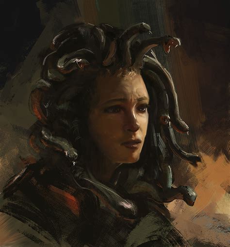 Medusa Clash Of The Titans Concept Art