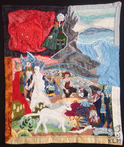 The Last Unicorn Tapestry by AriesNamarie on DeviantArt