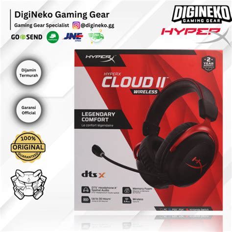 Promo HyperX Cloud II Wireless 7.1 Surround Sound Gaming Headset ...