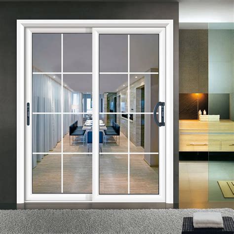 Interior French Sliding Glass Door,Aluminum Glass Doors With Grills - Buy Sliding Glass Door ...