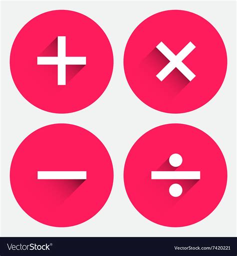 Simple Math Symbols