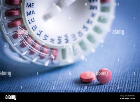 Hormone replacement therapy pills Stock Photo - Alamy