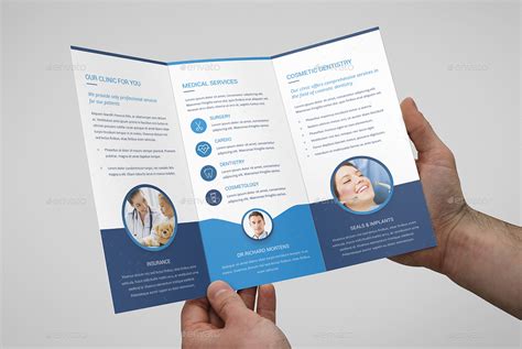 Medical – Brochures Bundle Print Templates 5 in 1, Print Templates