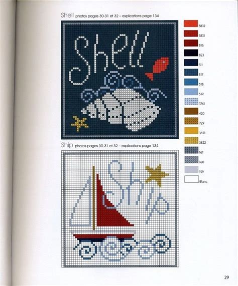 Beach Themed Cross Stitch - Cross Stitch Patterns