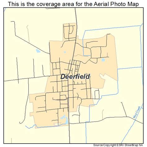 Aerial Photography Map of Deerfield, WI Wisconsin