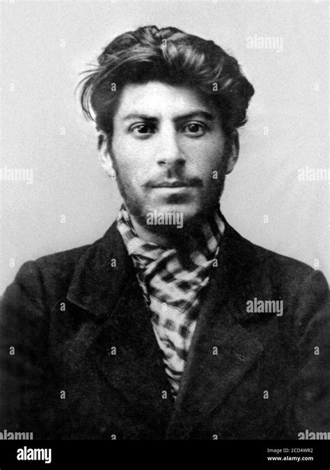 Joseph Stalin, portrait as a young man, 1902 Stock Photo - Alamy