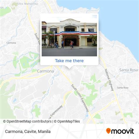 How to get to Carmona, Cavite in Biñan by bus or train?