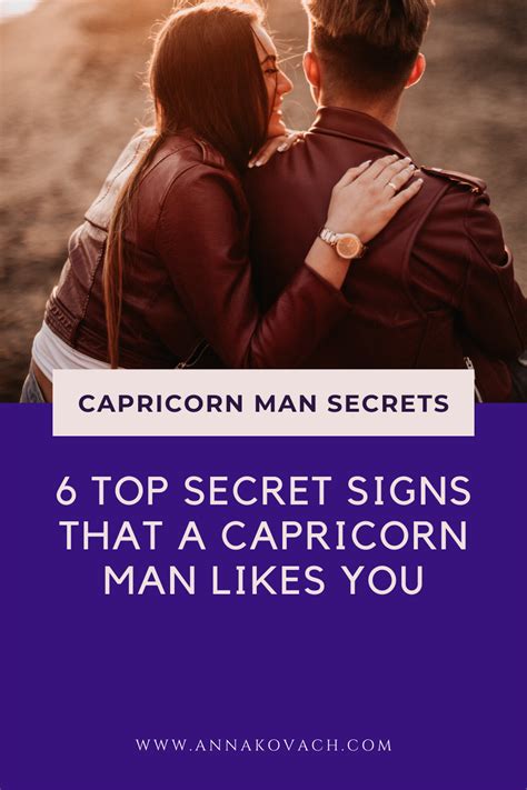 6 Top Secret Signs That A Capricorn Man Likes You | Capricorn man ...