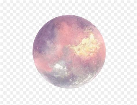 Pink Moon Png - Full Moon Watercolor Png, Transparent Png - 564x564 (#3297675) - PinPng