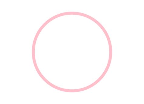 Pink Circle Outline png