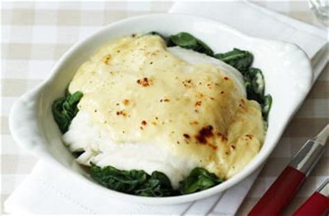 Cheesy haddock and spinach bake recipe - goodtoknow