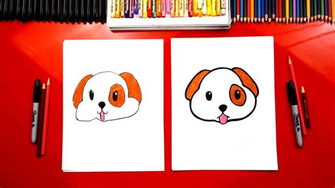 How To Draw A Cute Puppy Folding Surprise - Puppy And Pets