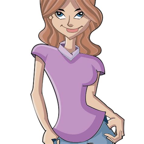 How to draw a girl cartoon character | Vector Graphics Blog