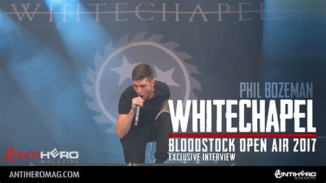 Interview: Phil Bozeman of WHITECHAPEL at Bloodstock Open Air 2017 ...