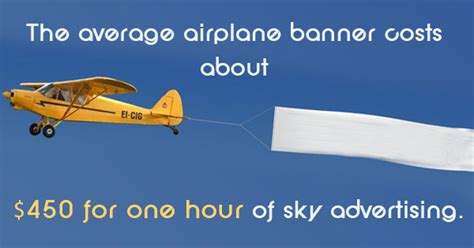 Spend Less Money for More Reach With Airplane Banner Advertising