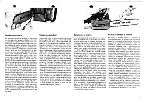 Manual Sachs Dolmar 112 (page 5 of 24) (English, German, French, Spanish)