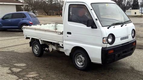 Suzuki Type V-DD511 Mini Pickup Truck utility Vehicle | For Sale | Online Auction - YouTube