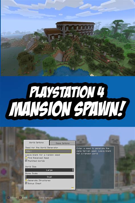 Minecraft Pe Mansion Seed