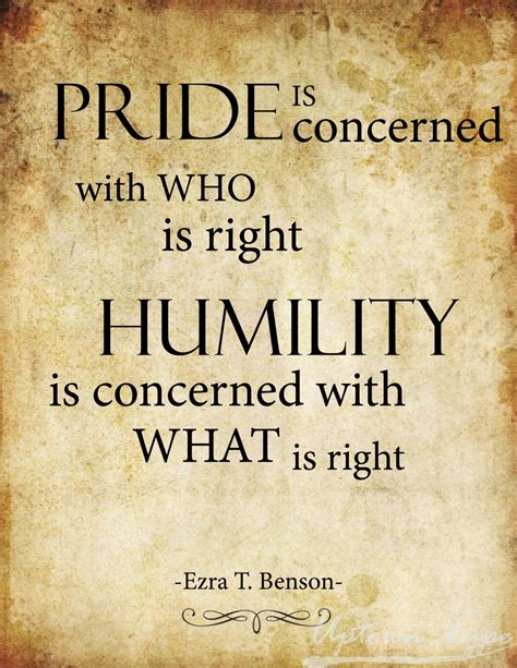 Pride vs. Humility Quote by UptownType on Etsy (With images) | Humility quotes, Pride quotes ...