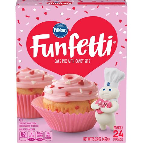 Pillsbury Funfetti Valentines Cake Mix 15.25 OZ Box – Walmart Inventory Checker – BrickSeek