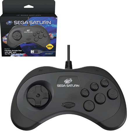 Sega Saturn Controller Layout