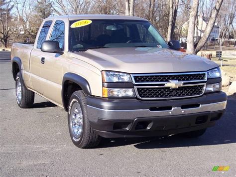 2006 Sandstone Metallic Chevrolet Silverado 1500 LS Extended Cab 4x4 #5054723 | GTCarLot.com ...