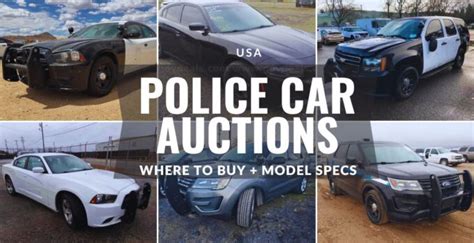 Ex-Police Interceptors and PPV at Auction: Where to Buy + Models & Specs - AucMaster USA