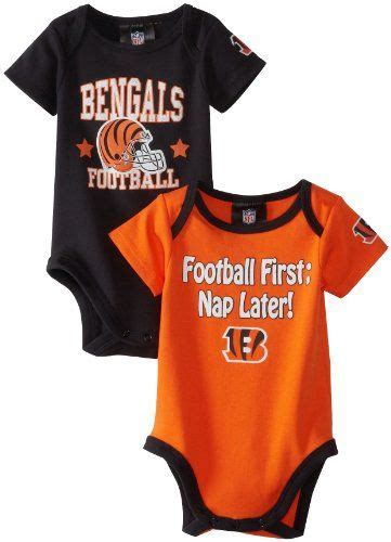 Cincinnati Bengals Boy's Short Sleeve Bodysuit, 6-12 Months | Bengals ...